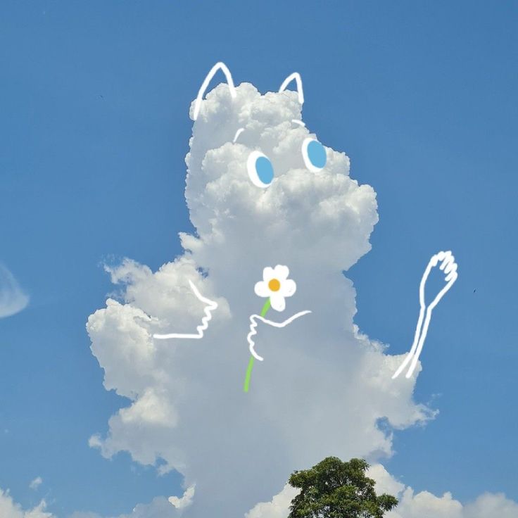 Avatar bầu trời cute 